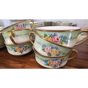 Hand Painted 57 Piece Dish Set Thomas Bavaria Germany